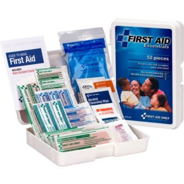 Acme United First Aid Only Personal First Aid Kit, Plastic Case, 52 Piece, 20PK FAO-122